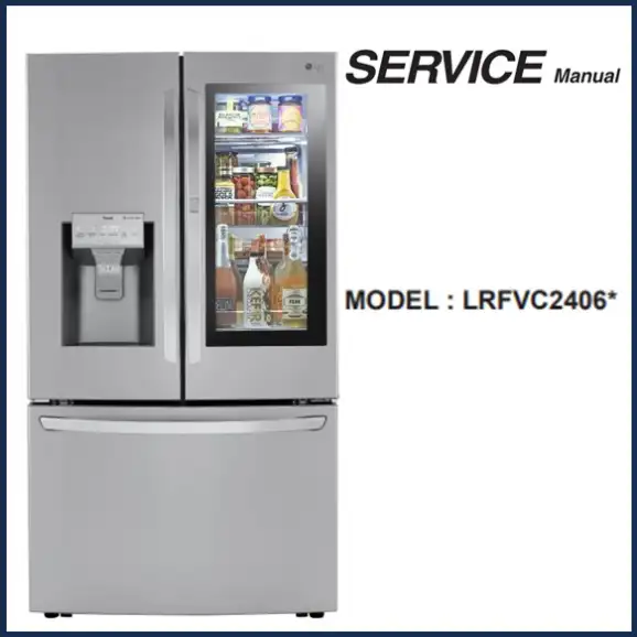 LG LRFVC2406S Service Manual