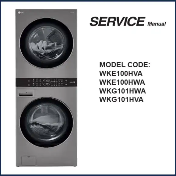 LG WKG101HVA Service Manual