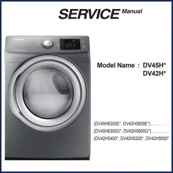 Samsung DV42H5200EP Service Manual