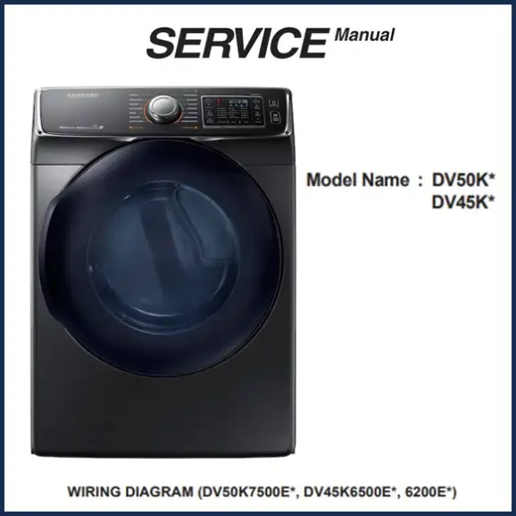 Samsung DV50K7500EV Service Manual