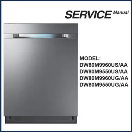Samsung DW80M9960US Service Manual