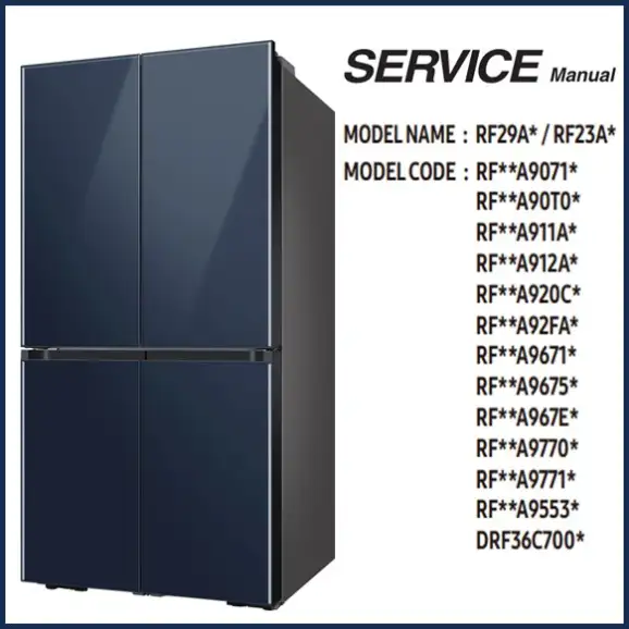 Samsung RF29A967541 Service Manual