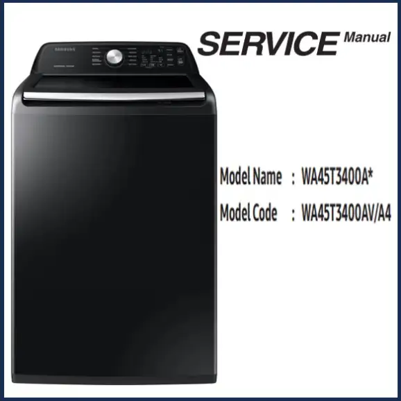 Samsung WA45T3400AV Service Manual
