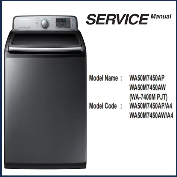 Samsung WA50M7450AP Service Manual
