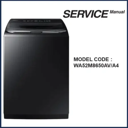 Samsung WA52M8650AV Service Manual