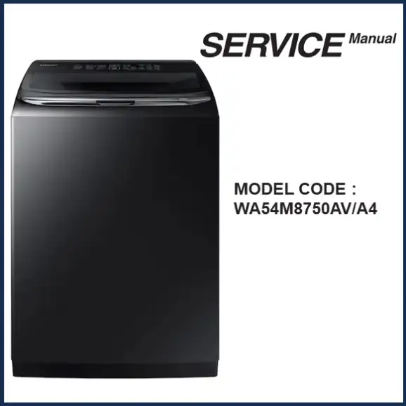 Samsung WA54M8750AV Service Manual