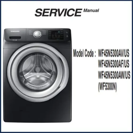Samsung WF45N5300AV Service Manual