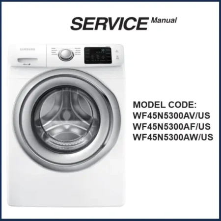 Samsung WF45N5300AW Service Manual