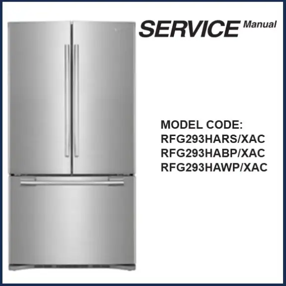 Samsung RFG293HARS Service Manual