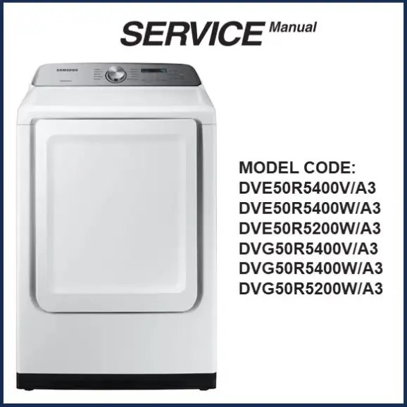 Samsung DVE50R5200W Service Manual