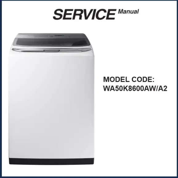Samsung WA50K8600AW Service Manual