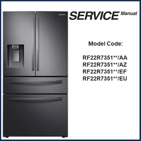 Samsung RF22R7351SG Service Manual pdf
