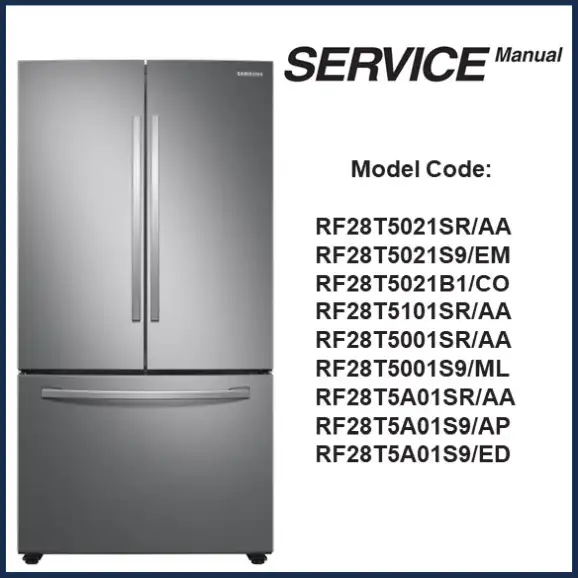 Samsung RF28T5021SR Service Manual pdf