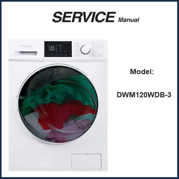 Danby DWM120WDB Service Manual