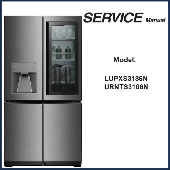 LG LUPXS3186N Service Manual
