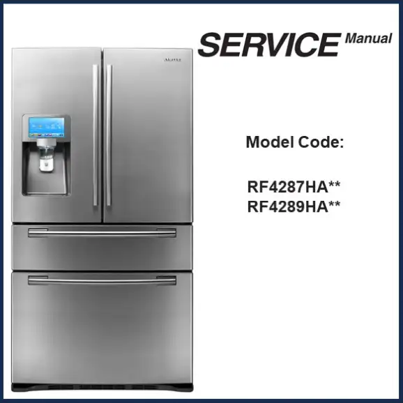 Samsung RF4289HARS Service Manual access now pdf