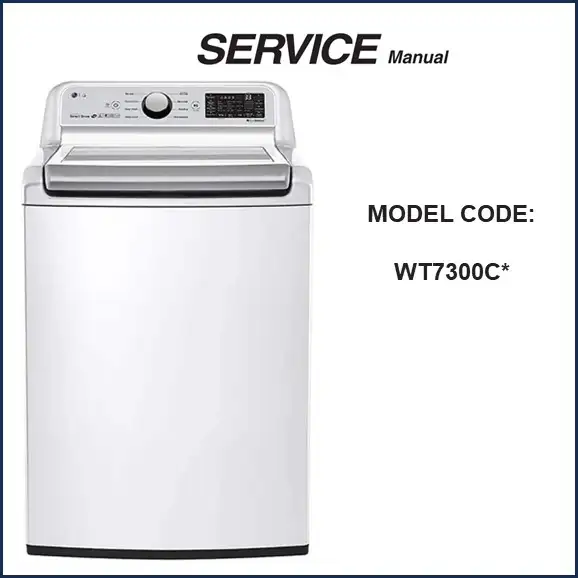 LG WT7300CW Service Manual