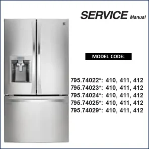 Kenmore 795.74023.411 Service Manual
