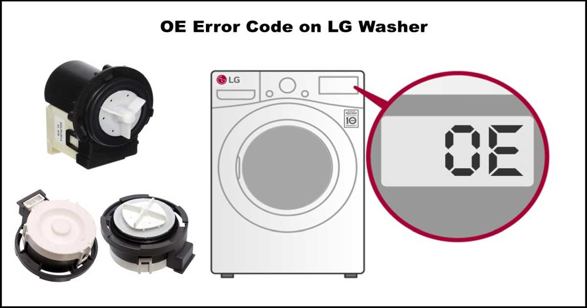 OE Error Code on your LG Washer