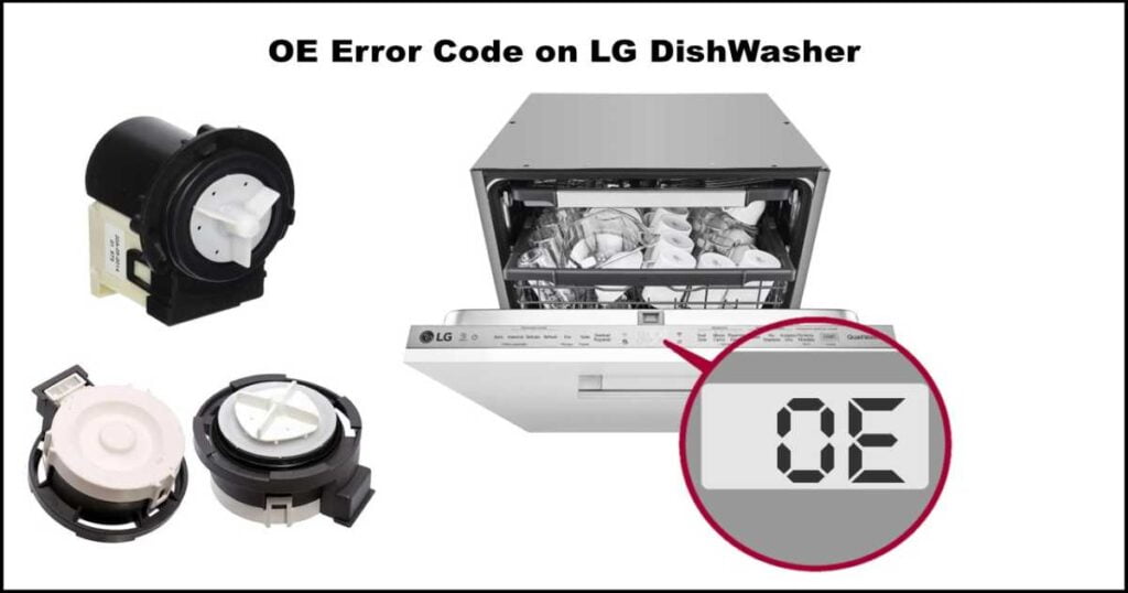 LG Dishwasher OE Error Code