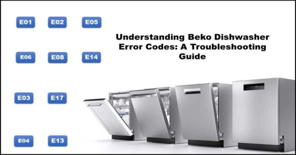 Understanding Beko Dishwasher Error Codes: A Troubleshooting Guide In 2024