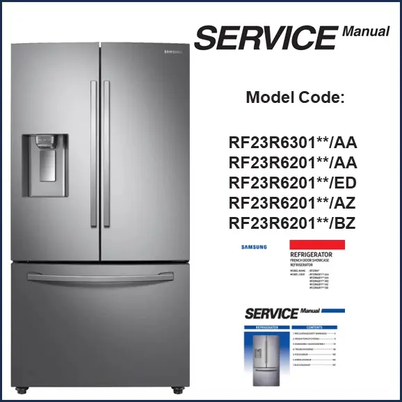 Samsung RF23R6201SR Service Manual