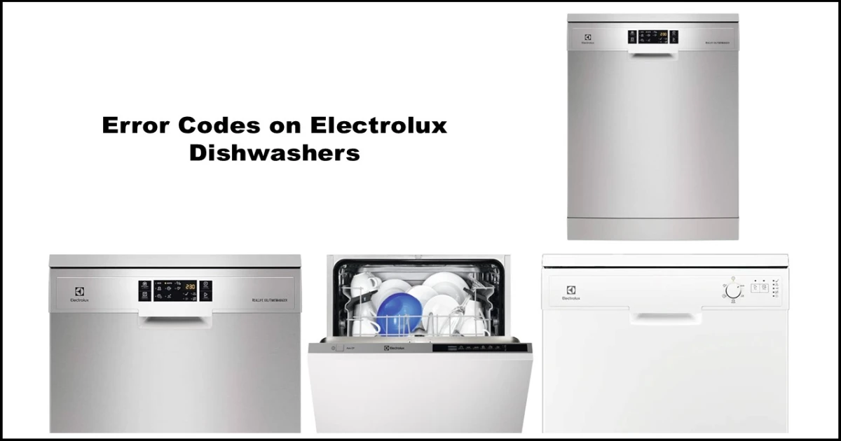 Electrolux Dishwasher Error Codes