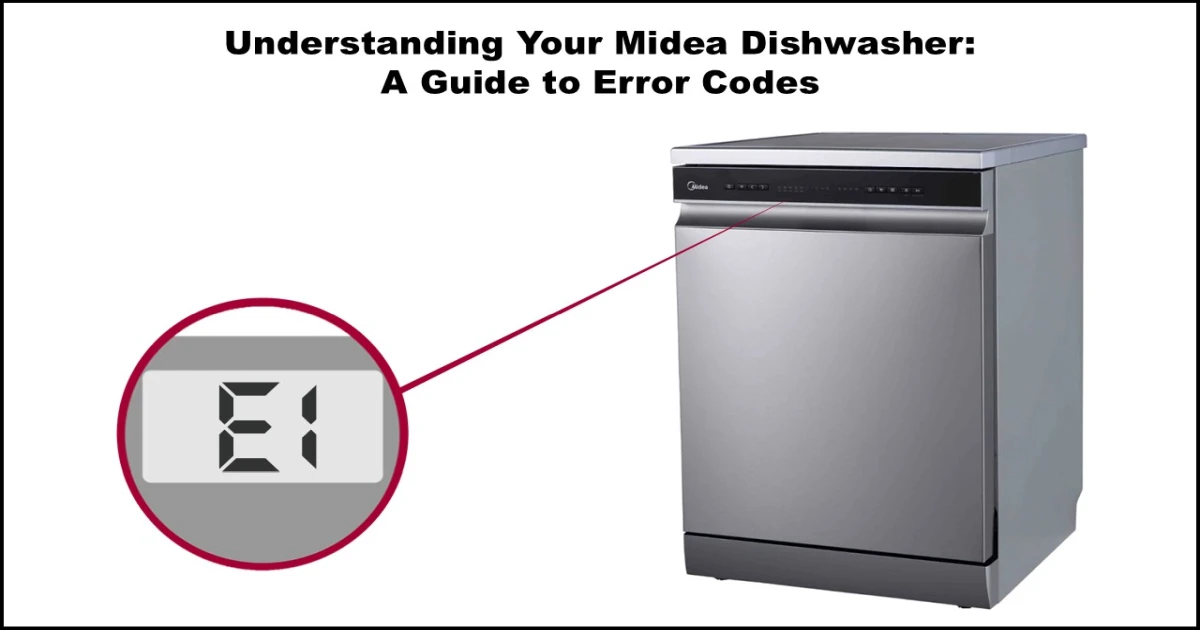 Read more about the article Fix Your Midea Dishwasher Error Codes Now!
