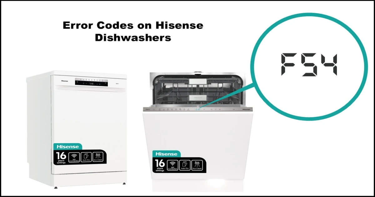 Hisense Dishwasher Error Codes