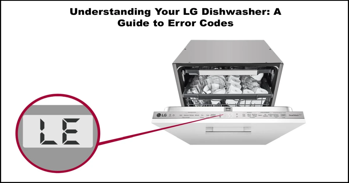 Read more about the article LG Dishwasher Error Codes Explained!