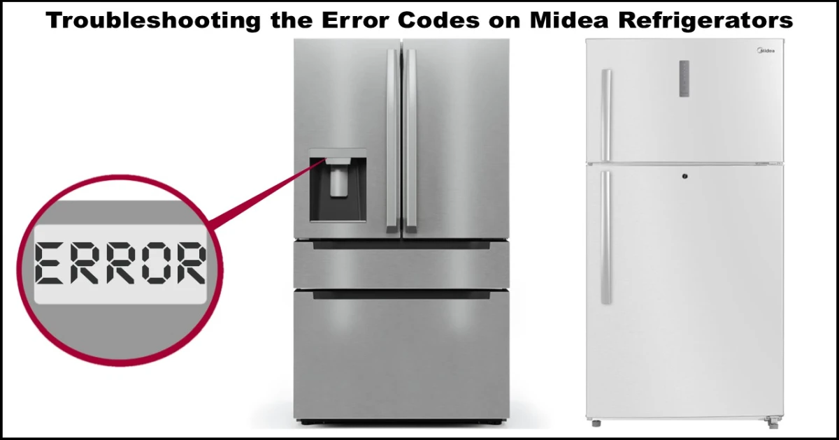midea refrigerator error codes