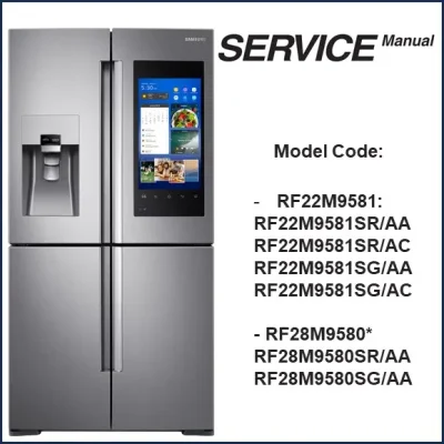 Samsung RF28M9580SR Service Manual