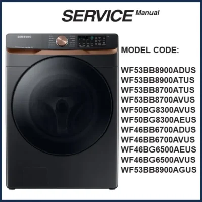 Samsung WF50BG8300AVUS Service Manual